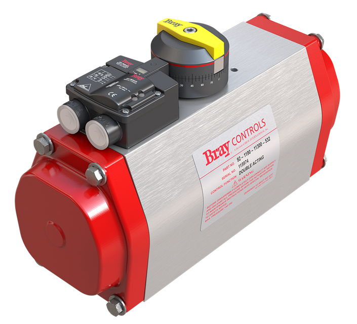 Bray 93 Series Rack and Pinion Pneumatic Actuator Slater Controls